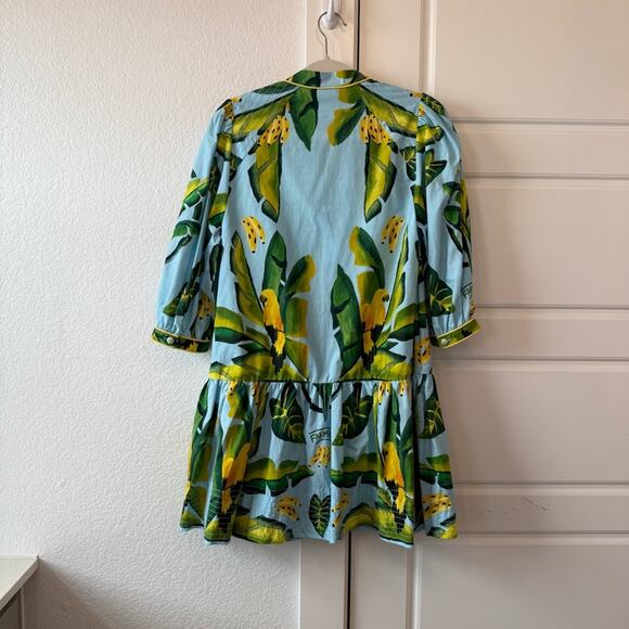 Farm Rio Summer Foliage Scarf Dress - Picture 6 of 9